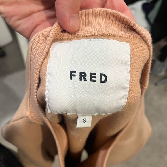 Crewneck Sweatshirt peach colour - Picture 2 of 3